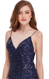 6 of 8 Jadore J16089 Dress Navy