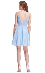 4 of 8 Jadore J16090 Dress Blue