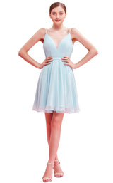 3 of 8 Jadore J16090 Dress Mint