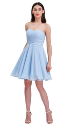 3 of 8 Jadore J16091 Dress Blue