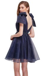 4 of 8 Jadore J16092 Dress Navy