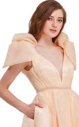 6 of 8 Jadore J16092 Dress Peach
