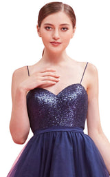 6 of 8 Jadore J16093 Dress Navy