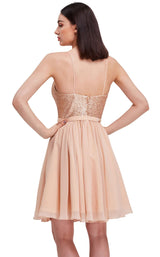 4 of 8 Jadore J16094 Dress Champagne