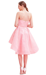 3 of 6 Jadore J16095 Dress Pink