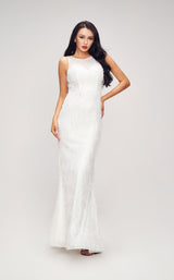 1 of 6 Jadore J17003 Dress Ivory