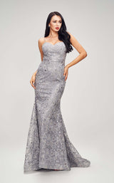 3 of 9 Jadore J17005 Dress Grey