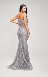 9 of 9 Jadore J17005 Dress Grey
