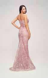 7 of 9 Jadore J17005 Dress Pink
