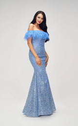 5 of 9 Jadore J17008 Dress Blue