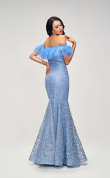 8 of 9 Jadore J17008 Dress Blue