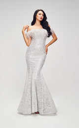 3 of 9 Jadore J17008 Dress Silver