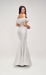9 of 9 Jadore J17008 Dress Silver
