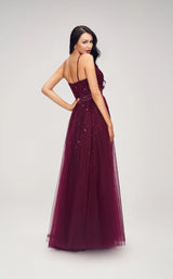 5 of 6 Jadore J17015 Dress Berry