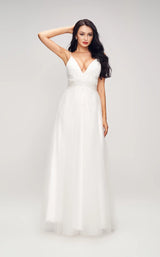 1 of 6 Jadore J17015 Dress Ivory