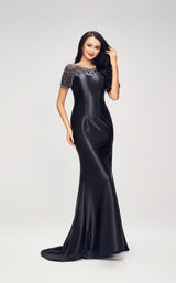 1 of 6 Jadore J17016 Dress Black