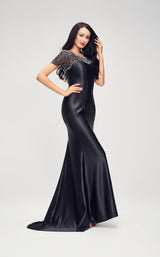 3 of 6 Jadore J17016 Dress Black