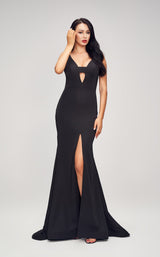 1 of 8 Jadore J17017 Dress Black