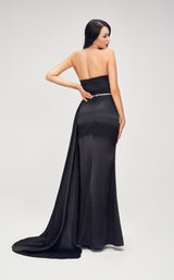6 of 6 Jadore J17020 Dress Black