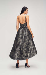 5 of 6 Jadore J17021 Dress Copper-Black