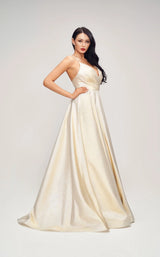 3 of 6 Jadore J17022 Dress Champagne