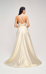 6 of 6 Jadore J17022 Dress Champagne