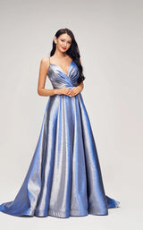 1 of 6 Jadore J17022 Dress Electric-Blue