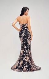 3 of 4 Jadore J17025 Dress Midnight-Rose