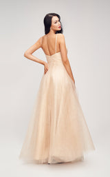 6 of 6 Jadore J17033 Dress Champagne