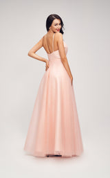 5 of 6 Jadore J17033 Dress Pink