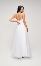 4 of 6 Jadore J17033 Dress White