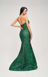 4 of 6 Jadore J17036 Dress Emerald