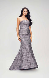 3 of 6 Jadore J17036 Dress Frost