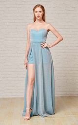 3 of 6 Jadore J18006 Dress Sea-Glass