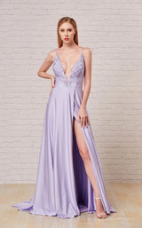 3 of 6 Jadore J18010 Dress Lilac