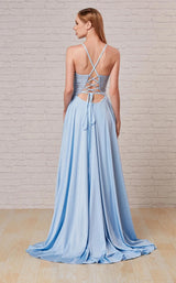 6 of 6 Jadore J18016 Dress Desert-Blue