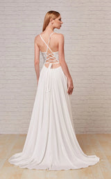 5 of 6 Jadore J18016 Dress Ivory