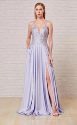 1 of 6 Jadore J18016 Dress Lilac