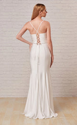 4 of 5 Jadore J18017 Dress Ivory