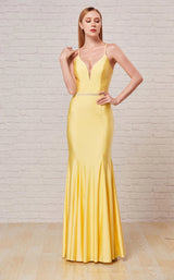 2 of 5 Jadore J18017 Dress Yellow