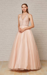 2 of 6 Jadore J18025 Dress Cameo