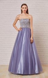 1 of 4 Jadore J18029 Dress Lavender
