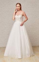 1 of 6 Jadore J18030 Dress Ivory