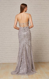 4 of 6 Jadore J18036 Dress Silver