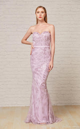 2 of 6 Jadore J18037 Dress Lilac