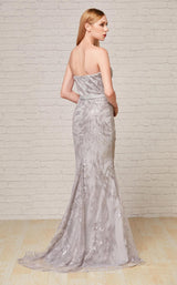 4 of 6 Jadore J18037 Dress Silver