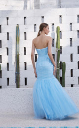 5 of 5 Jadore J18040 Dress Sky