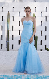 3 of 5 Jadore J18040 Dress Sky