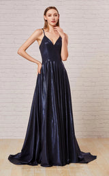 1 of 6 Jadore J18050 Dress Navy