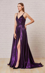 2 of 6 Jadore J18050 Dress Purple